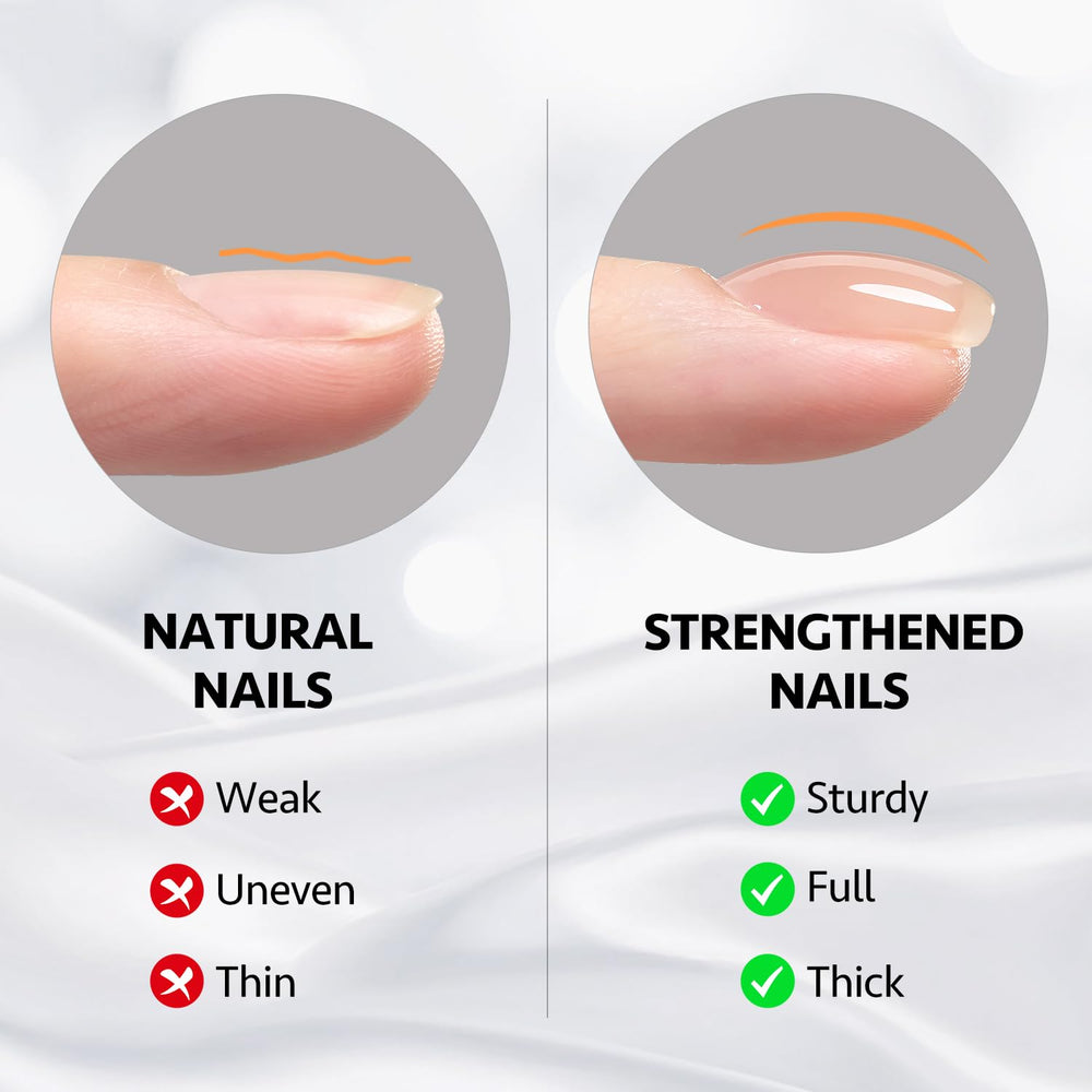 GAOY Builder Gel self-leveling formula close-up supports smooth, even coverage.