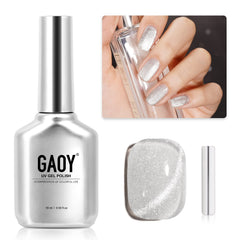 GAOY Cat Eye Magnet pattern for DIY at home nail art