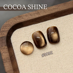 GAOY cat eye magnet demonstrates customizable shimmer on nails.