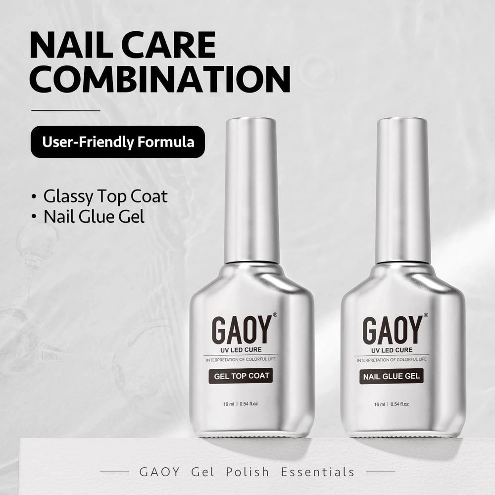 GAOY compact 2x16ml kit with sleek chrome packaging