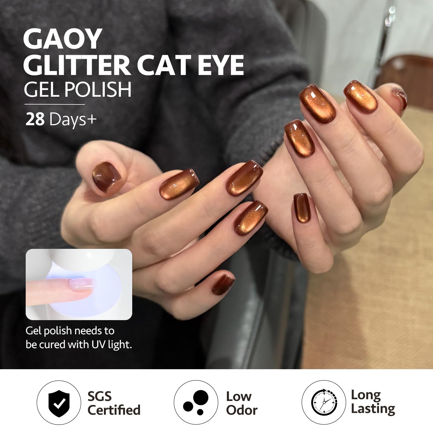 GAOY DIY salon-quality nail art at home with easy application.