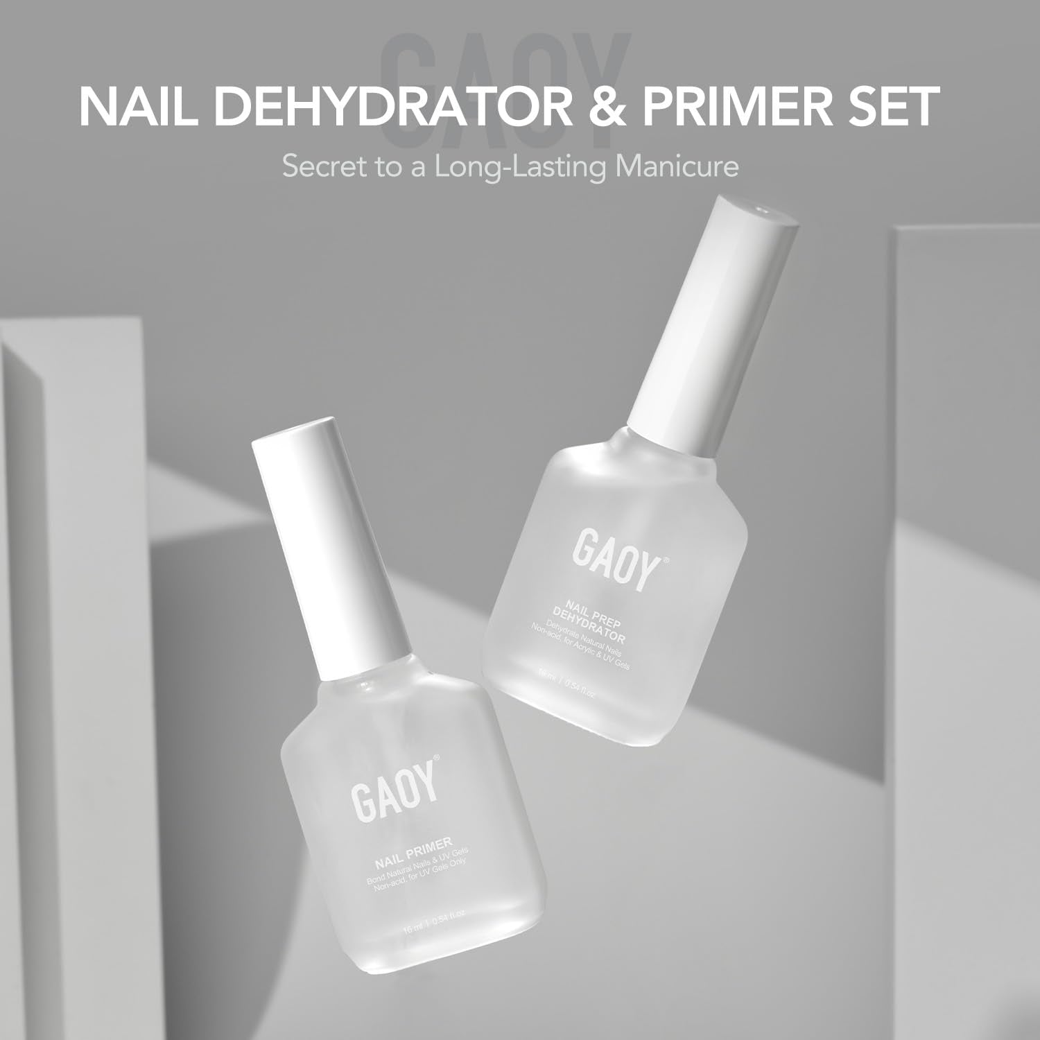 GAOY fast-dry formula dries in about 10 seconds.
