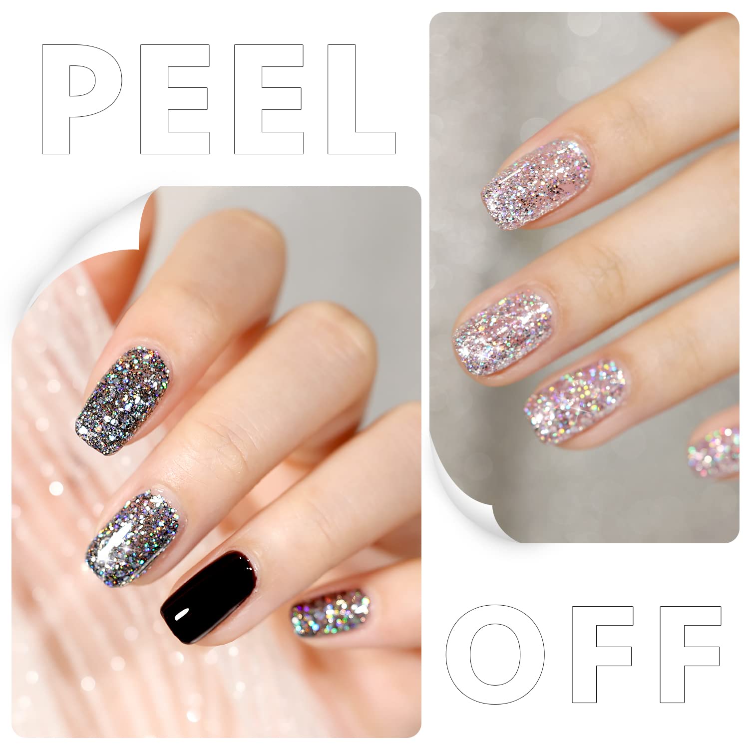 GAOY gel nail art ready after peeling-free base coat