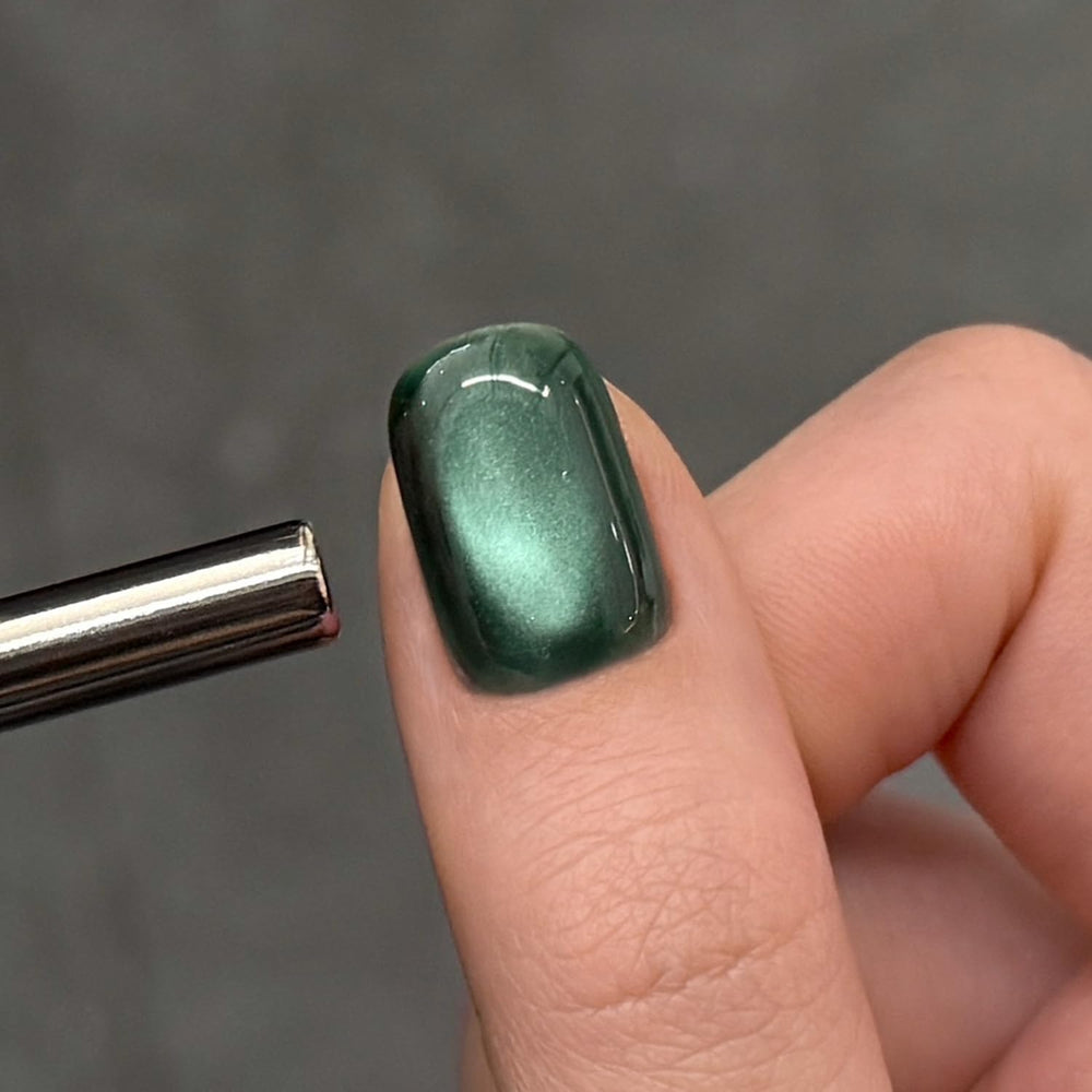 GAOY Glitter holographic finish close-up highlighting shimmering particles for eye-catching nails.