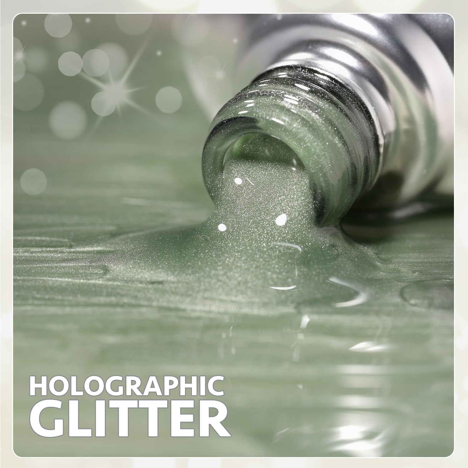 GAOY green glassy cat eye polish packaging photo highlights included magnet.