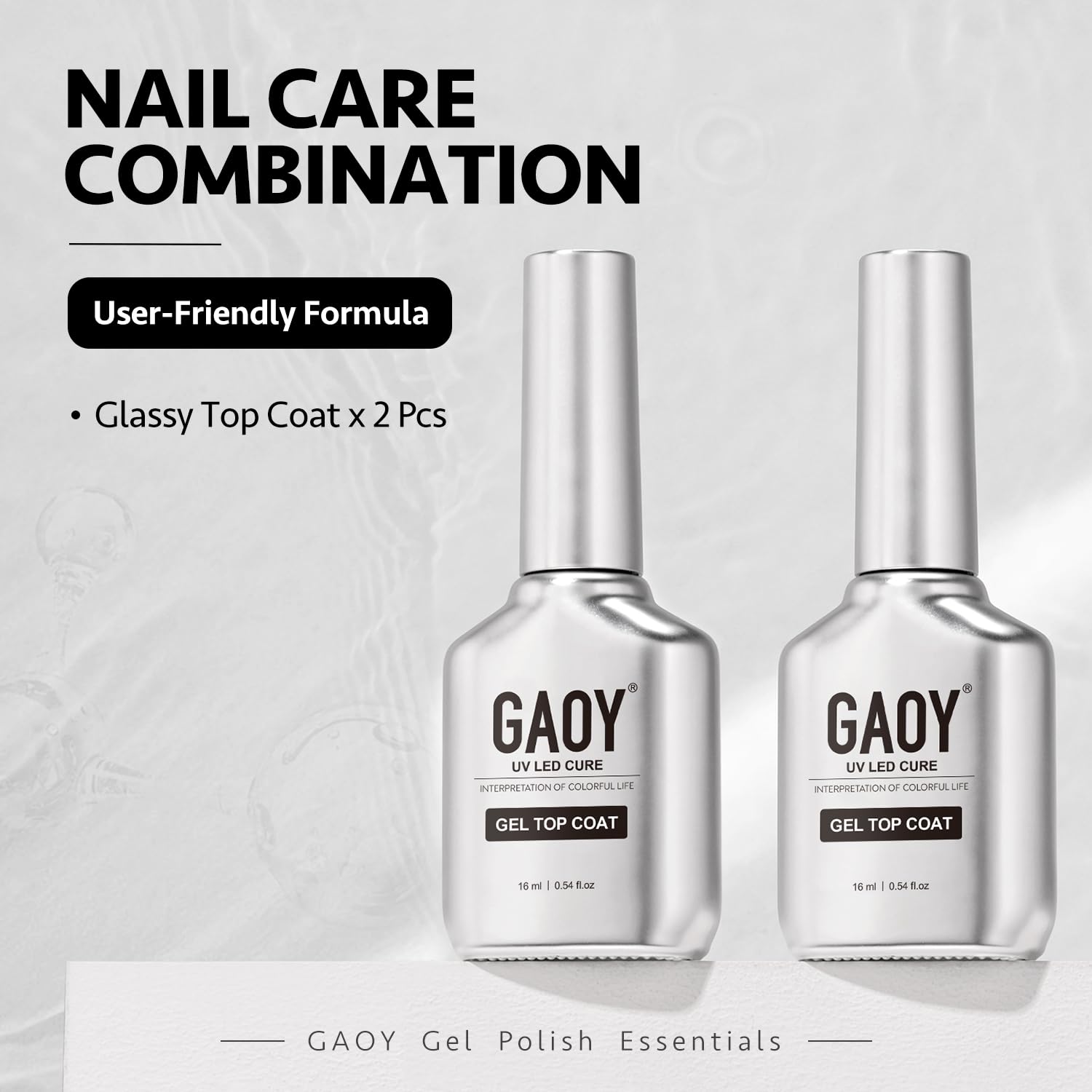 GAOY high gloss finish enhances color depth and shine.