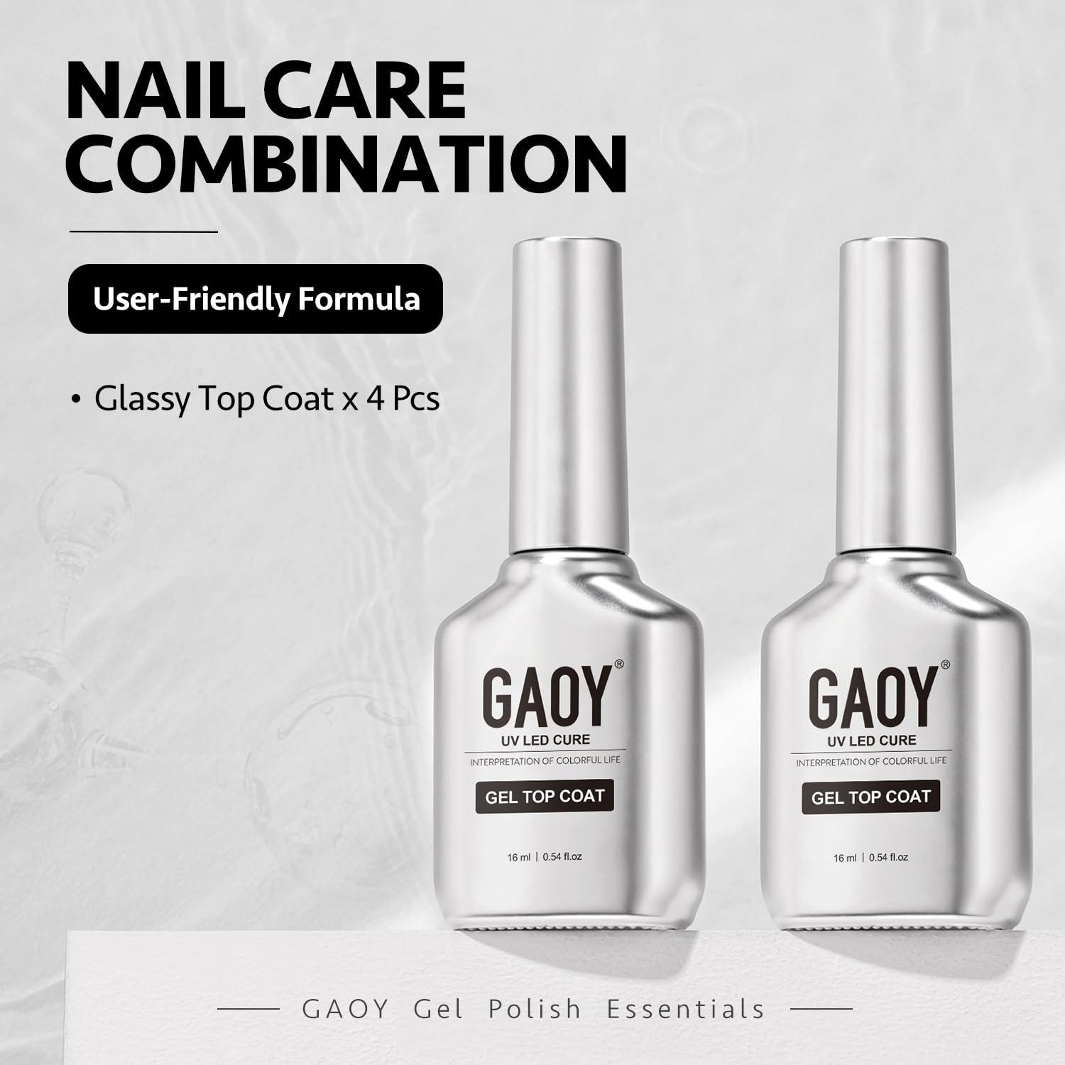 GAOY glossy protective layer enhances color depth and shine.
