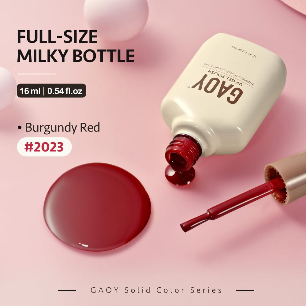 GAOY home manicure gel polish set for quick color upgrades
