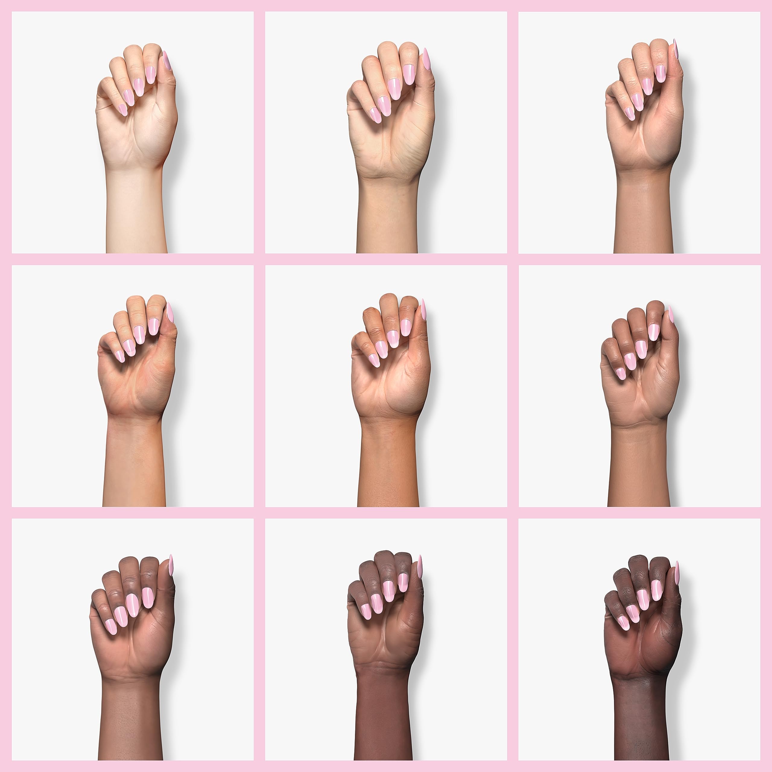 GAOY Jelly Nude Gel Polish prep with nail buffing for better adhesion