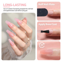 GAOY long lasting manicure up to four weeks with proper prep.