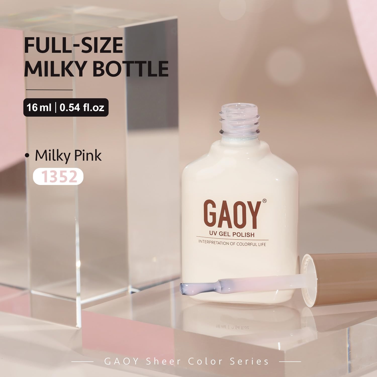 GAOY Long-lasting wear up to four weeks with proper prep.