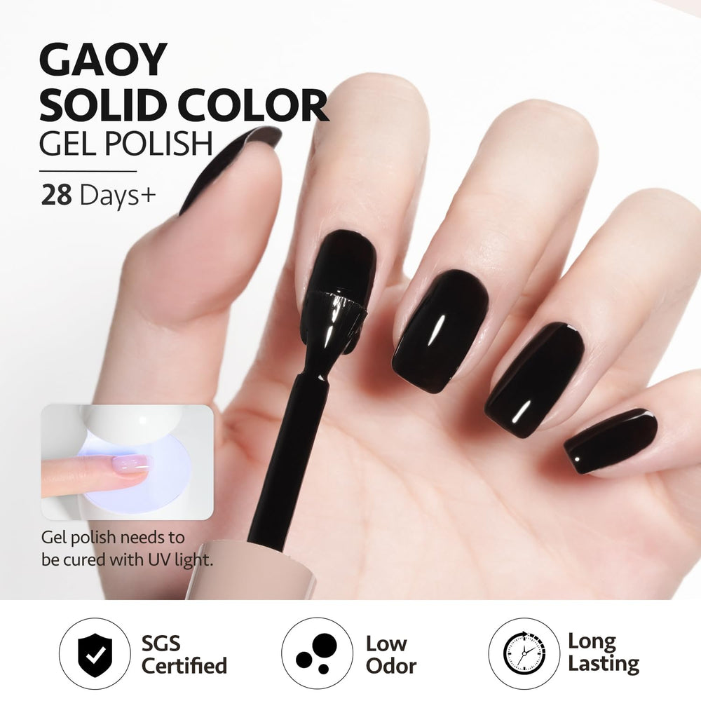 GAOY low-odor formula delivers a more comfortable at-home manicure.