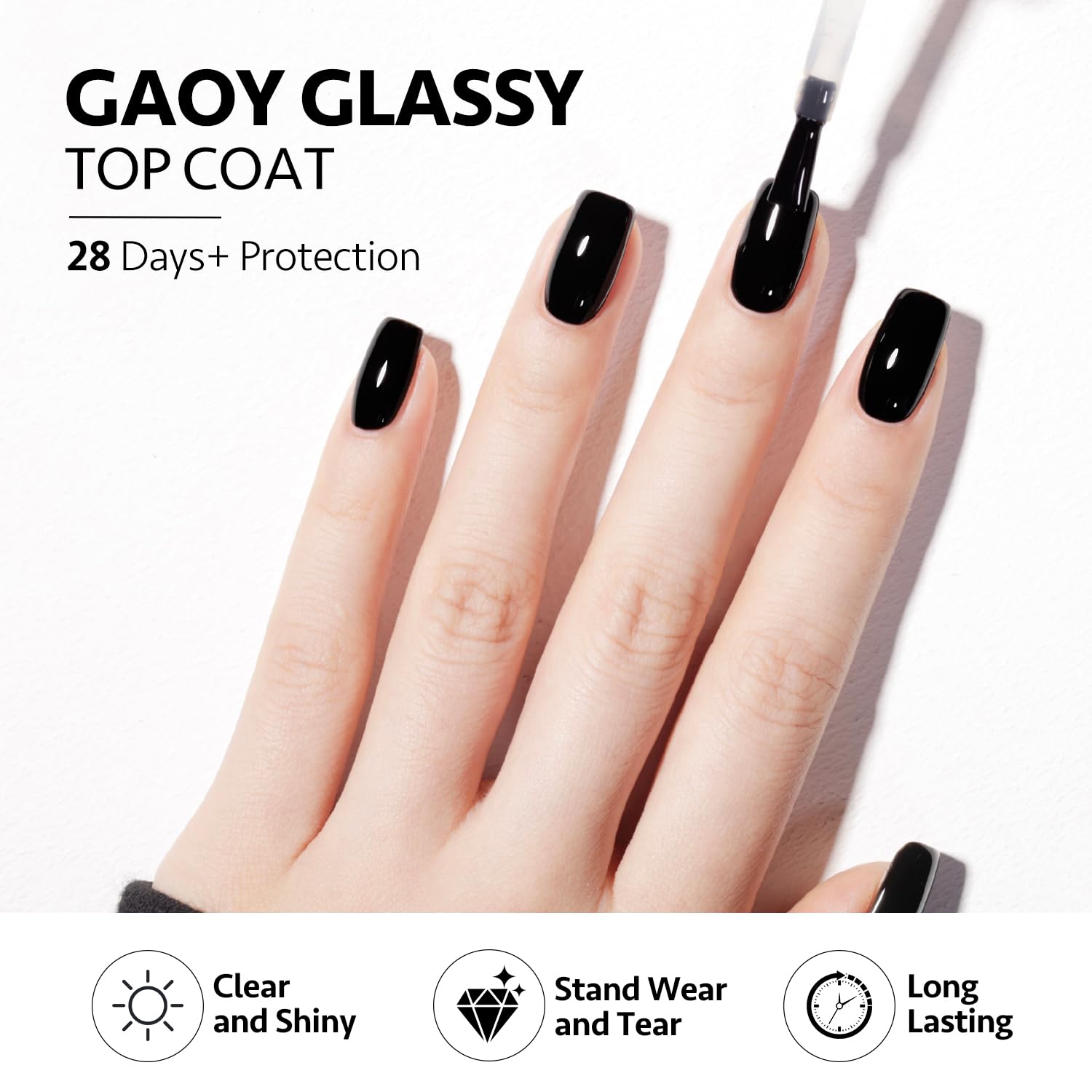 GAOY minimal-odor formula for a pleasant nail experience.