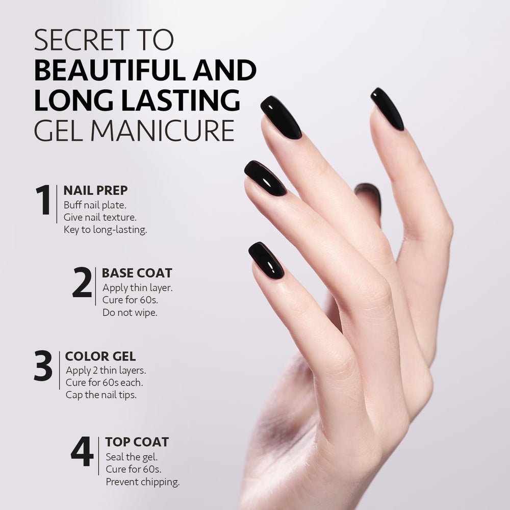 GAOY 1001 nail art at home example showing versatile design options.