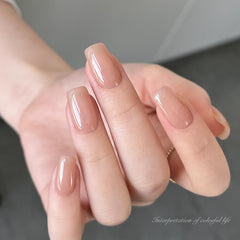 GAOY jelly finish with top coat creating a shimmering look