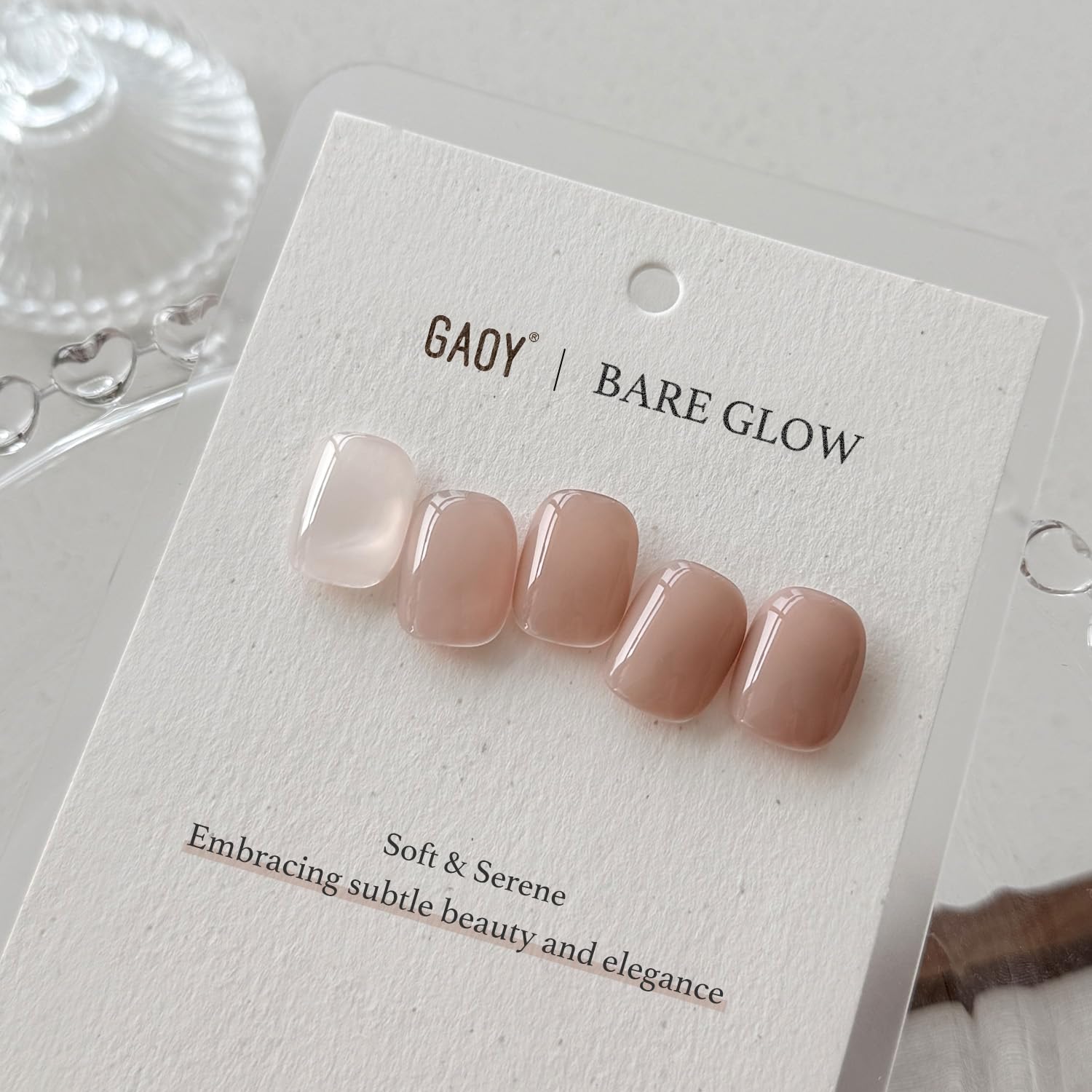 GAOY Nude Jelly 16ml bottle packaging ready for at-home use