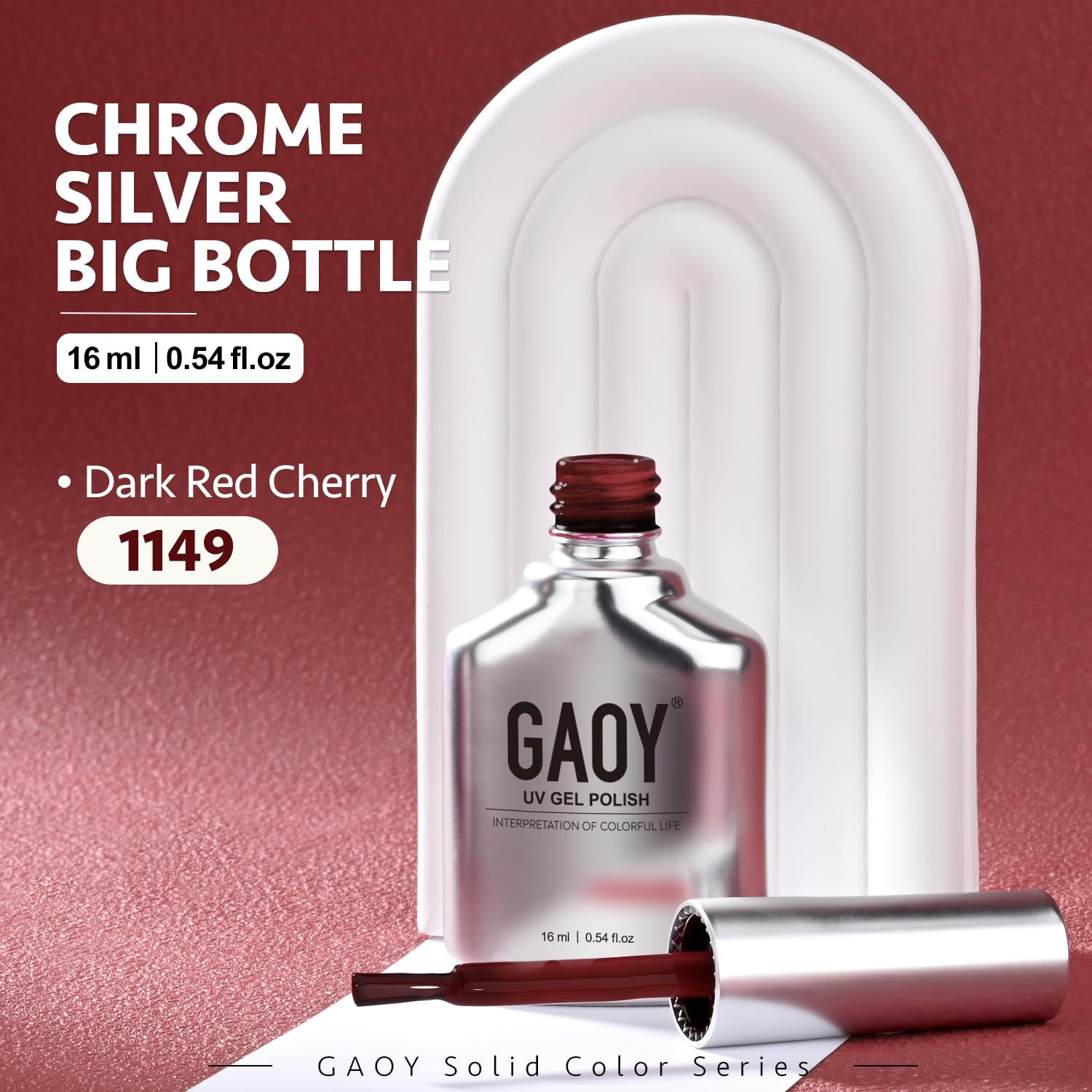 GAOY 16ml bottle packaging with safety labels for reference