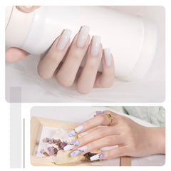 GAOY Poly Gel 3-minute extension technique for quick shaping.