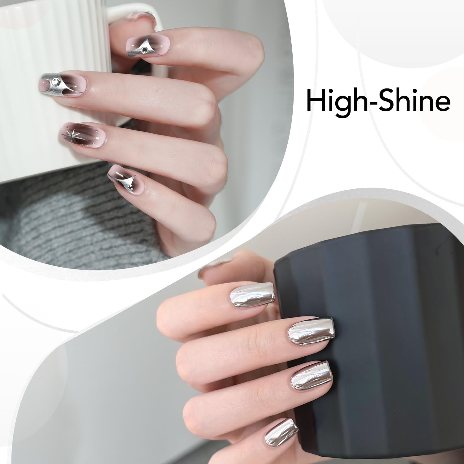 GAOY precision-brush enables crisp lines and detailed nail art.