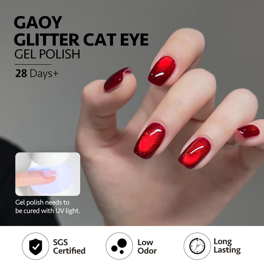 GAOY kit includes magnet in box for easy home nail art
