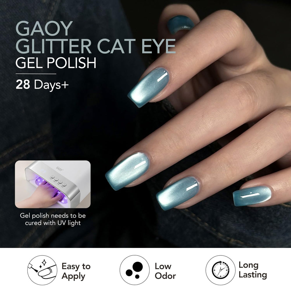 GAOY six-color gel polish set offers versatile shade options