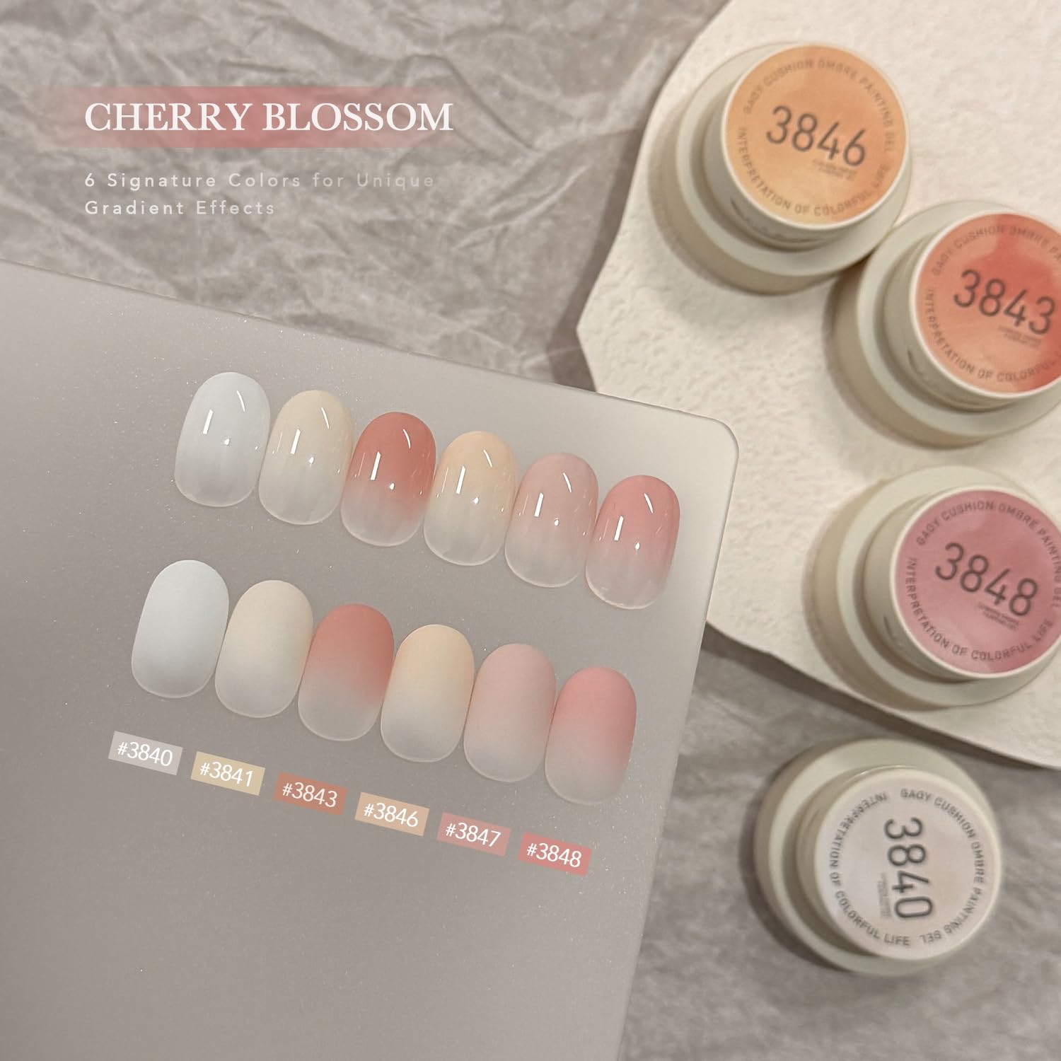 GAOY 30-second cure under a nail lamp for rapid results.