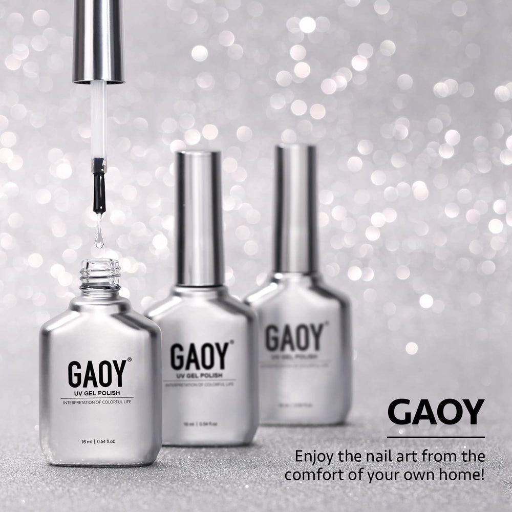 GAOY Top Coat on nails lasts up to four weeks of wear.