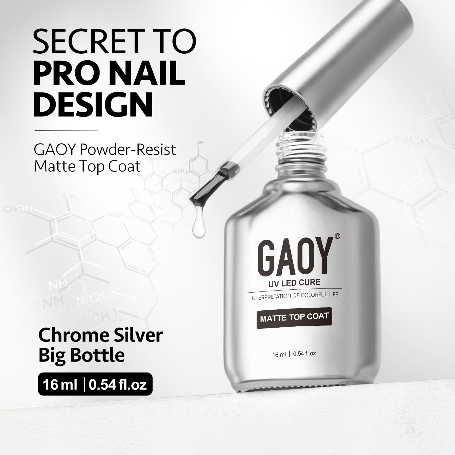 GAOY ingredients label highlighting low odor and safety