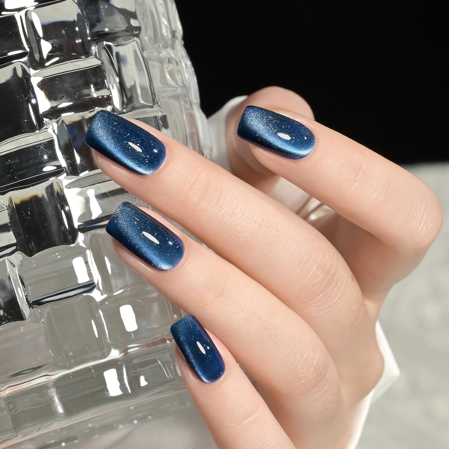 GAOY UV curing step highlights 60-second polish drying under light.