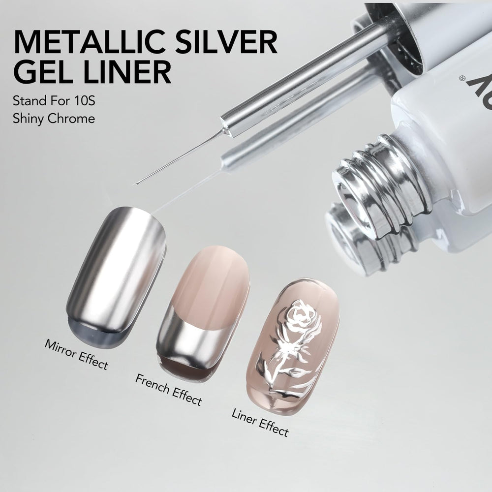 GAOY UV-lamp cure in 60 seconds for quick nail designs.