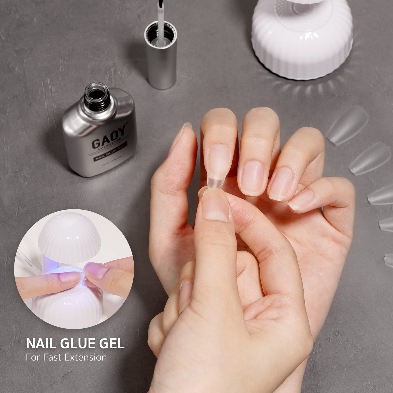 GAOY UV lamp with 60s cure for quick, durable finish