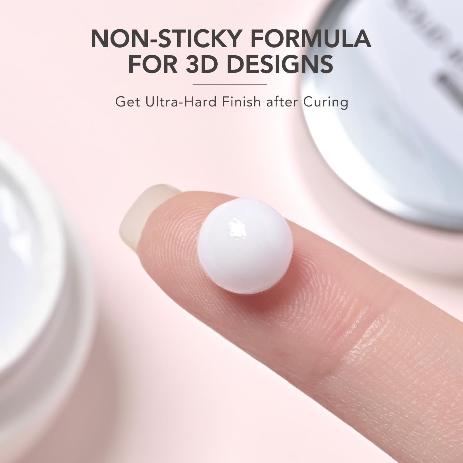 GAOY White 3D Sculpting Gel for modeling and carving designs