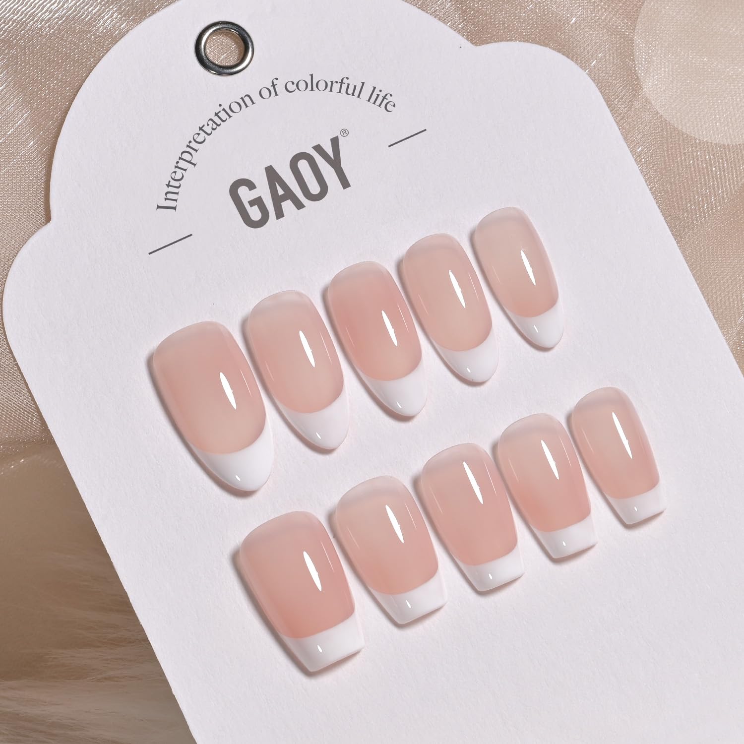 GAOY long-wear gel polish with proper base and top coats.