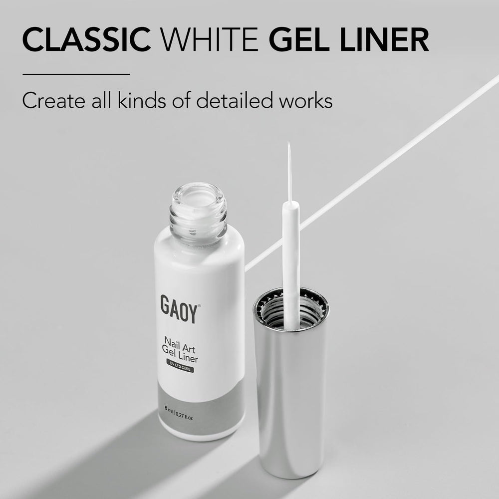 GAOY White Swirl formula with low odor for comfortable application
