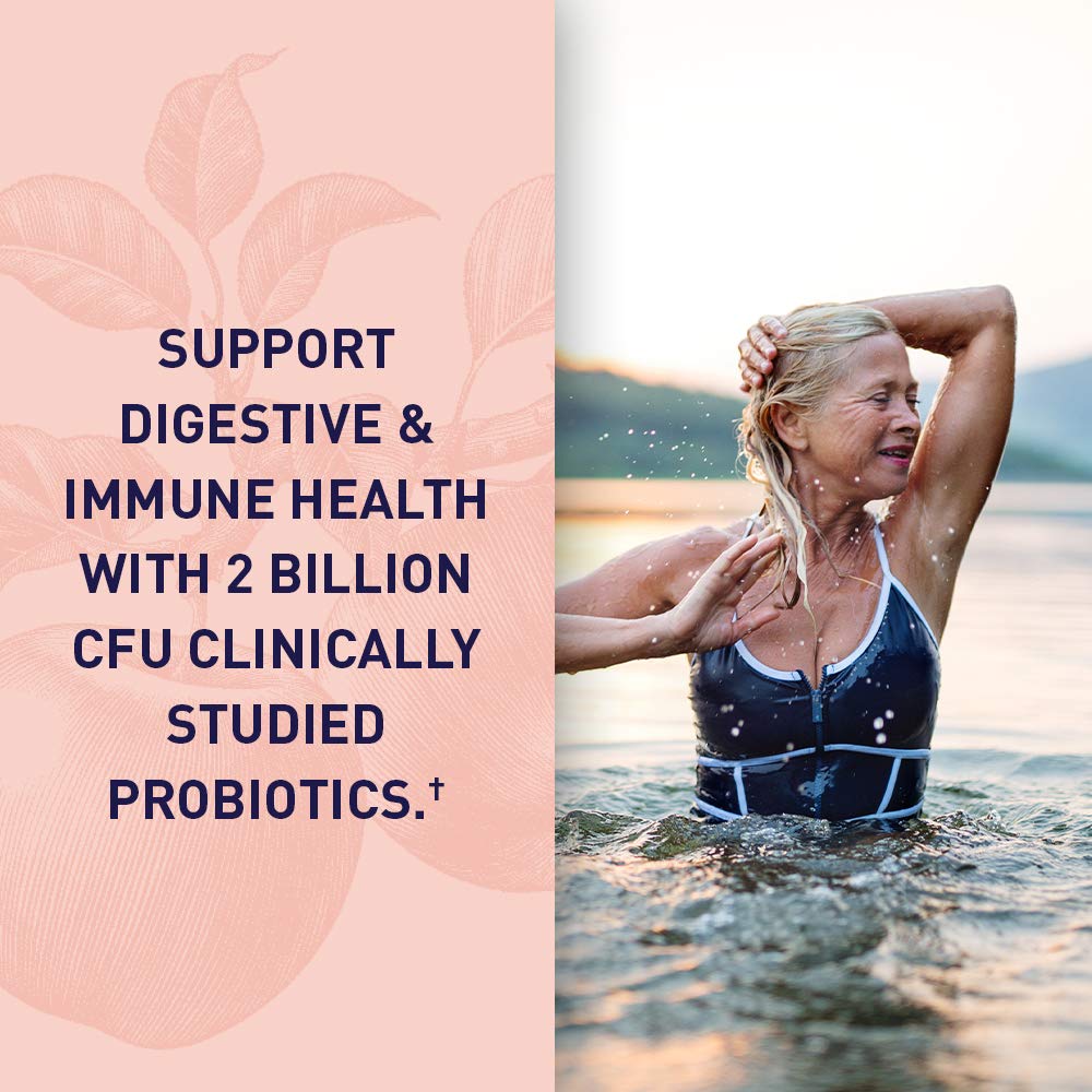 Garden of Life ACV Probiotic Gummies bottle back displays nutrition details.
