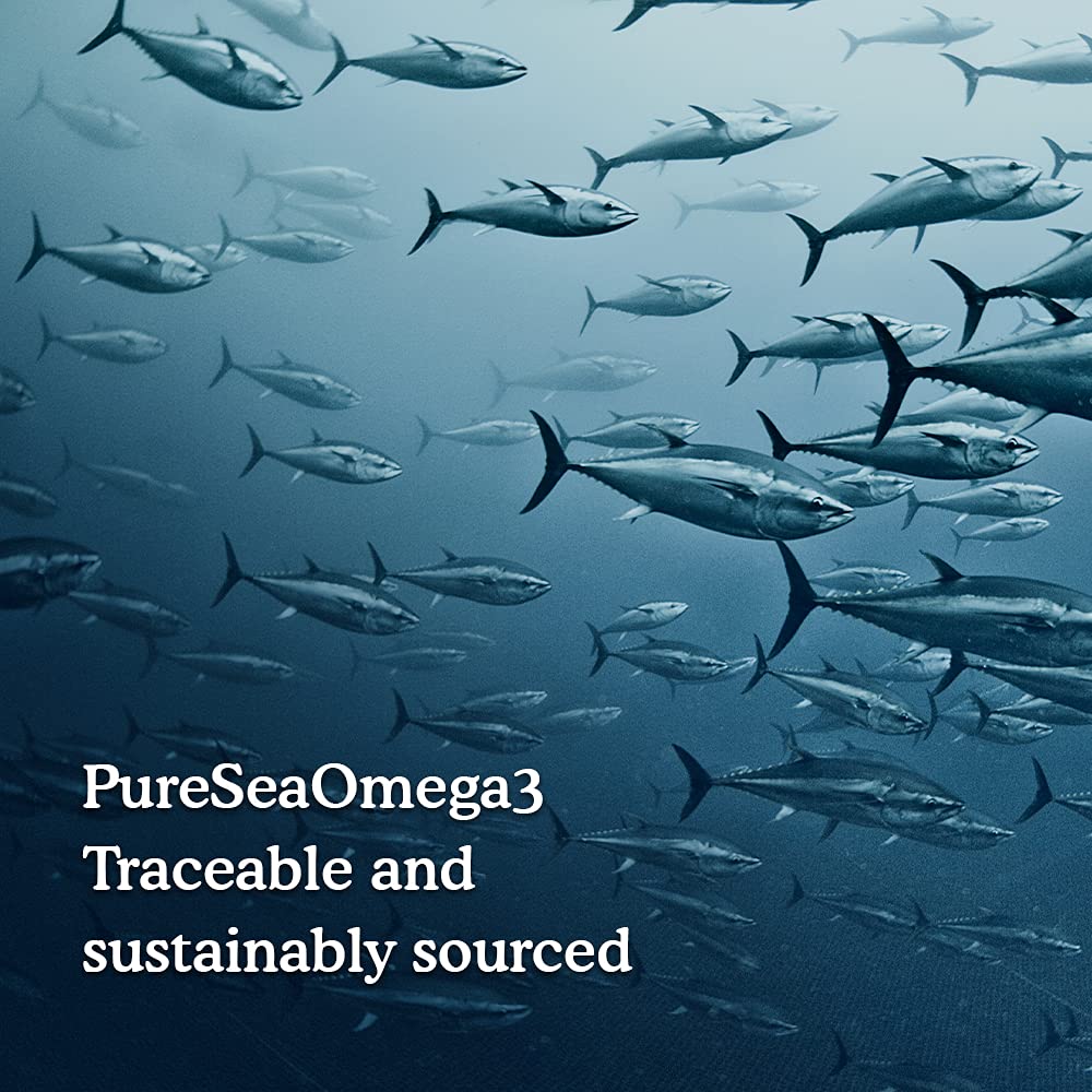 Tuna oil source is Mercury-Free and sustainably sourced with certifications.