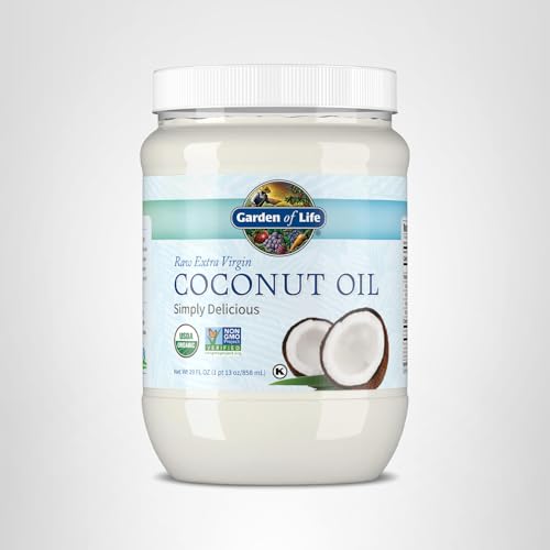 Garden of Life coconut oil vegan kosher gluten-free status on label