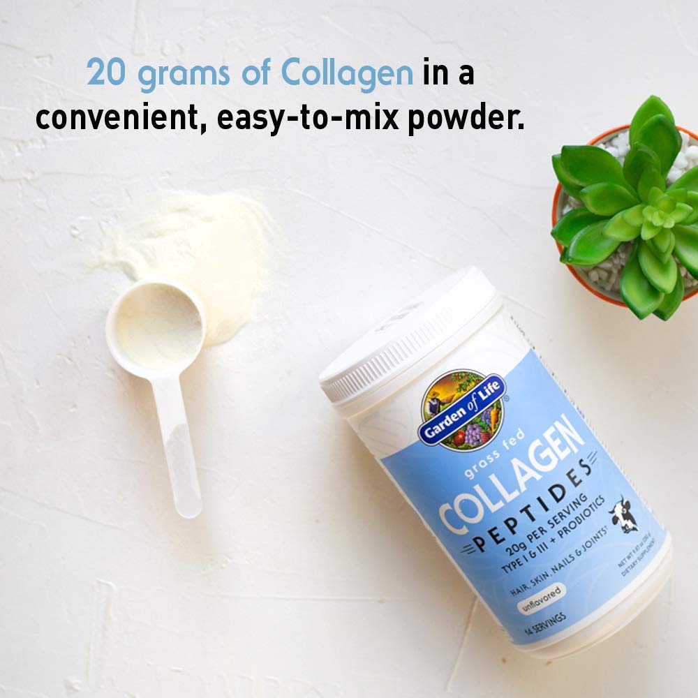 Garden of Life pasture-raised sourcing ensures clean collagen