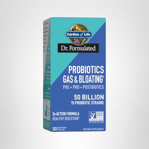 Garden of Life Dr. Formulated 30-day-supply display emphasizes easy routine