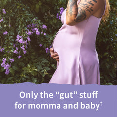 Garden of Life Dr Formulated prenatal label close-up highlights 20 billion CFU and 16 strains