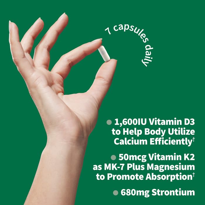 Garden of Life Grow Bone vitamin D3 and K2 MK7 on label highlighting mineral utilization.