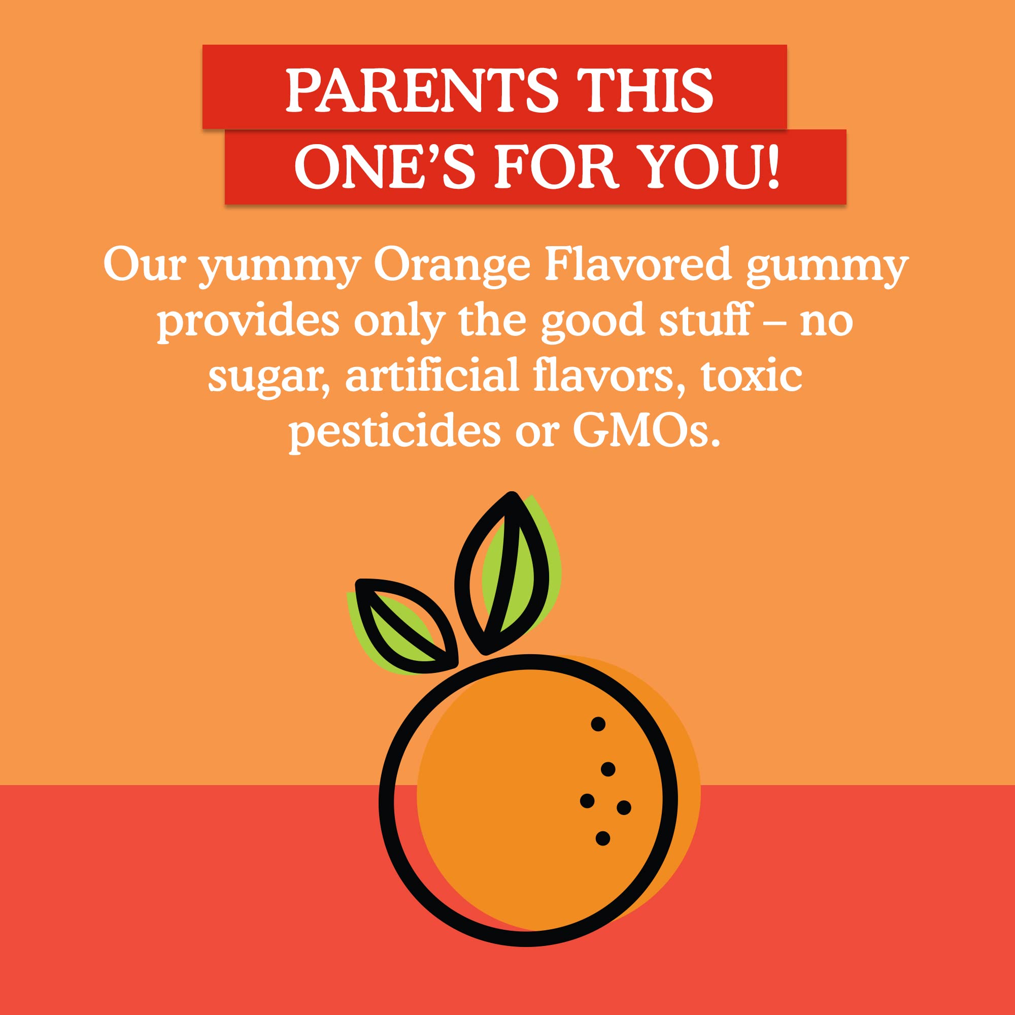 Non-GMO Project Verified seal signals trusted, pure nutrition for kids.