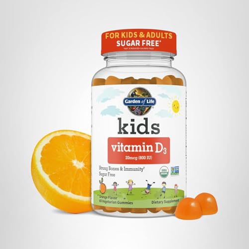 Bright orange flavor kids love, making routine vitamins enjoyable.