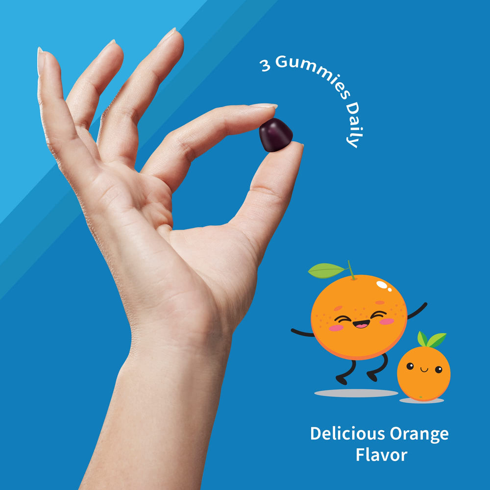 Garden of Life probiotics icon beside packaging signaling digestive support