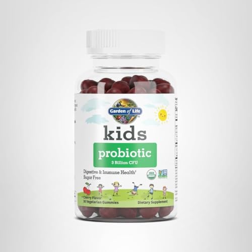 Garden of Life Kids Probiotic Cherry Gummies easy daily-use reminder for families