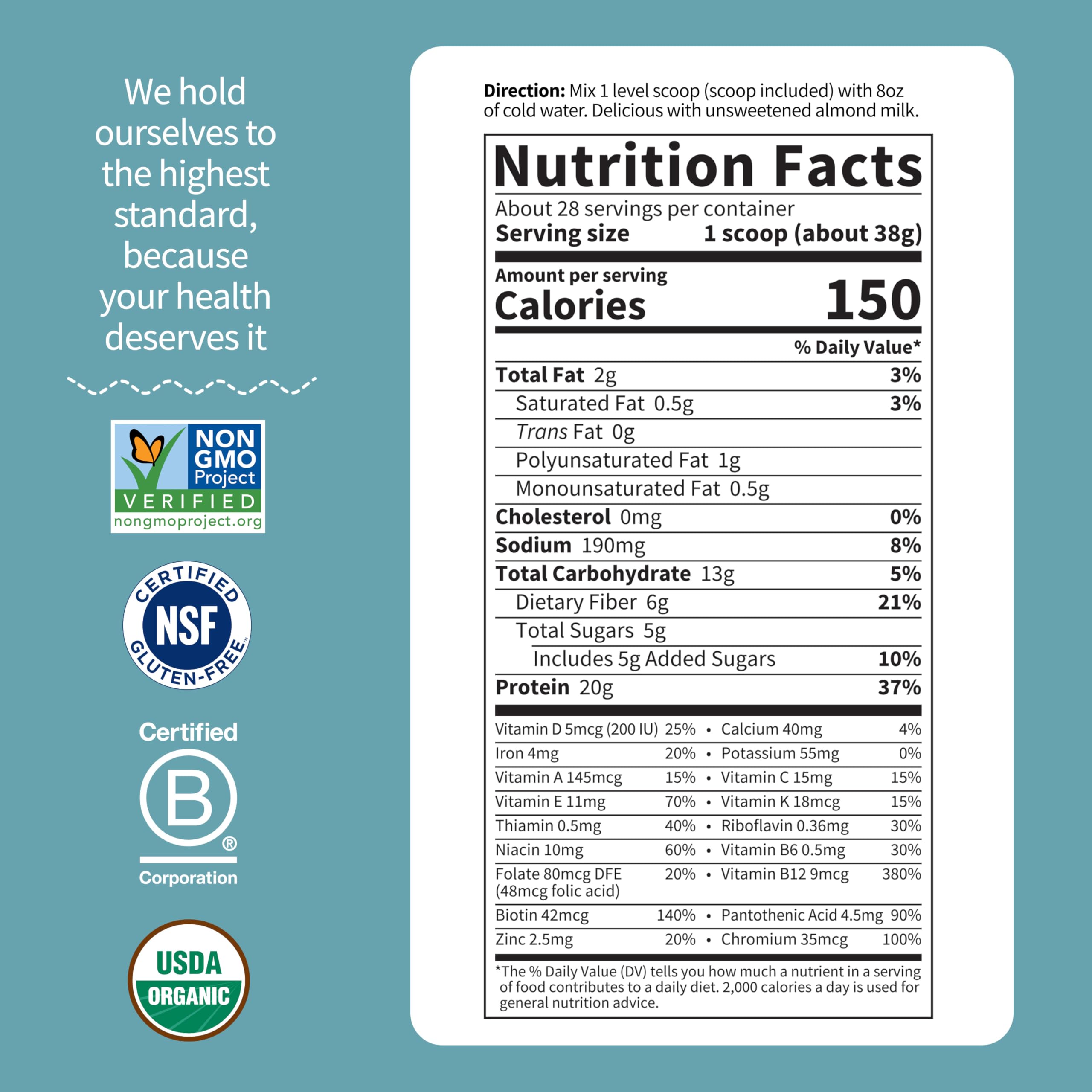Low-temperature processing preserves natural benefits in Garden of Life ingredients