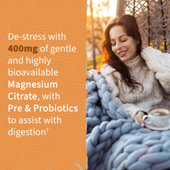 Garden of Life magnesium gummies on nightstand for restful evenings
