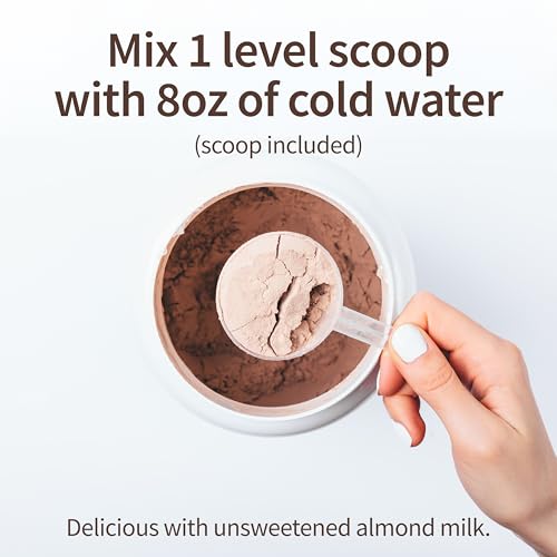 Garden of Life ready-to-blend chocolate shake for on-the-go meals.