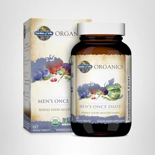 Garden of Life Once Daily Men packaging designed for on-the-go use