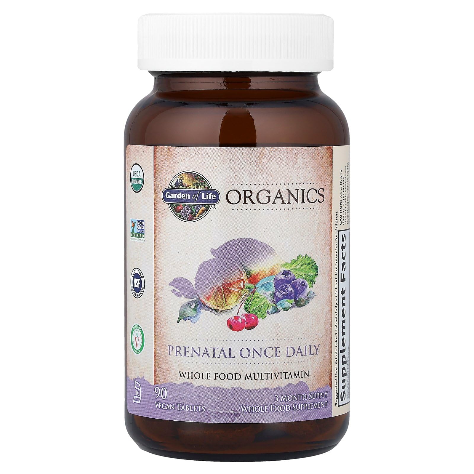 Garden of Life Organic Lemon Peel folate visual emphasizing natural folate source.